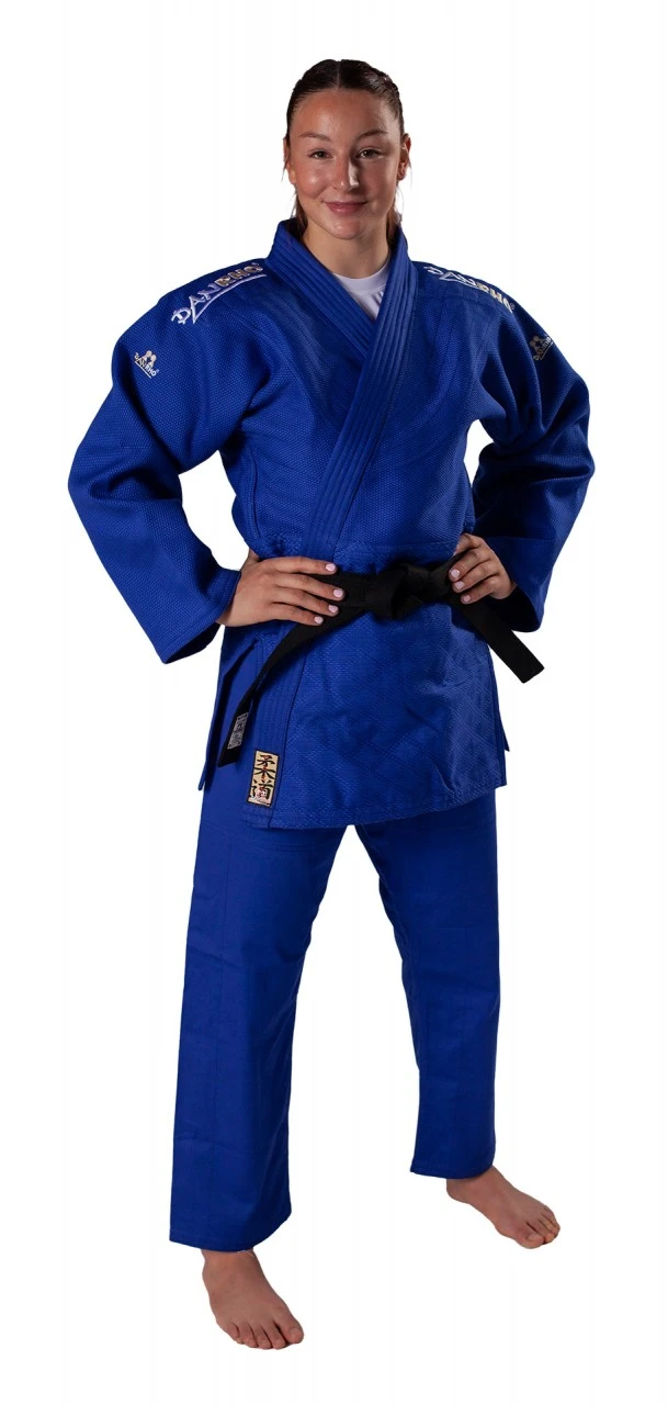 DANRHO Judo Wettkampfanzug Kano Blau 1 DANRHO Judo Wettkampfanzug Kano Blau