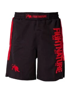 FIGHTNATURE MMA Cage Shorts -Kampfsport Verkauf fightnature mma cage shorts schwarz rot 852001002 8 1280x1280