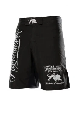 FIGHTNATURE MMA Shorts Schwarz