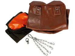 Boxsack Leder, 150 Cm, Ungefüllt In Braun