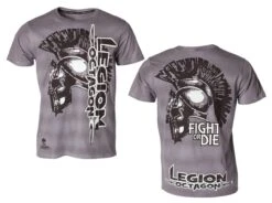LEGION OCTAGON T-Shirt Fight Or Die, Grau